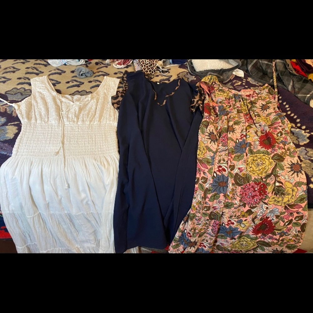 3 woman’s dresses - Will sell separately
